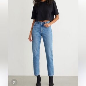 Dynamite Claudia Mom High Rise Denim Jeans